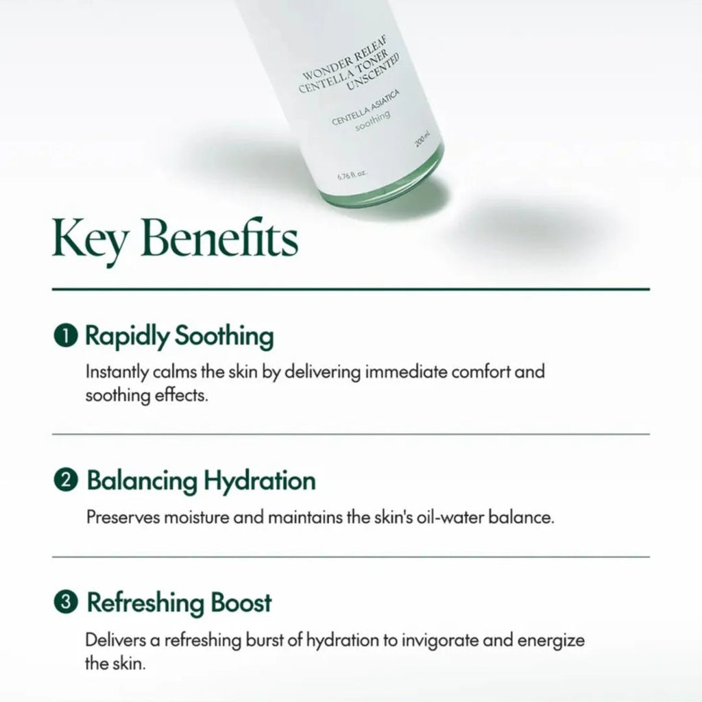 Purito Wonder Releaf Centella Toner Unscented 30ml | Lakinza K-beauty Canada