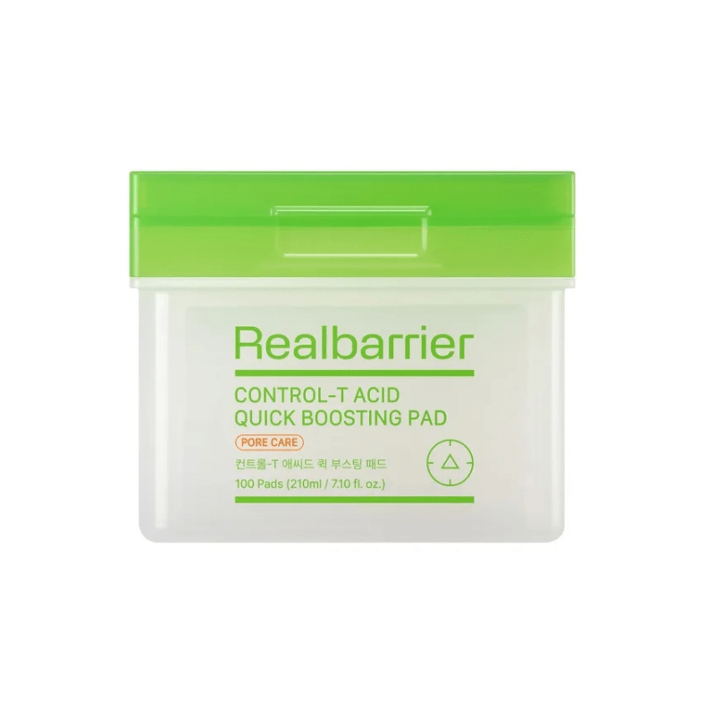 Real Barrier Control-T Acid Quick Boosting Pad 210ml / 100pads Lakinza K-beauty