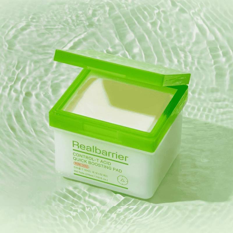 Real Barrier Control-T Acid Quick Boosting Pad 210ml / 100pads Lakinza K-beauty