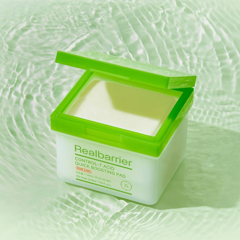 Real Barrier Control-T Acid Quick Boosting Pad 210ml / 100pads | Lakinza K-beauty Canada