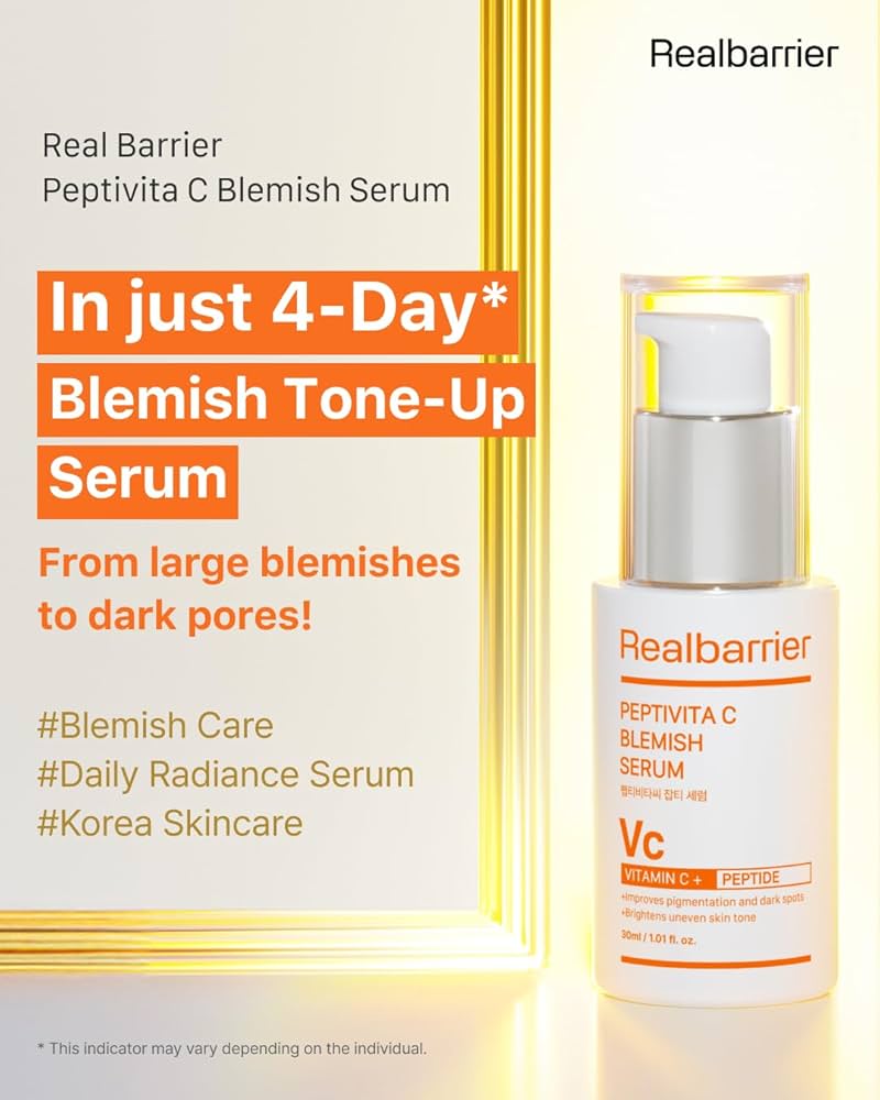 Real Barrier Peptivita C Blemish Serum 30ml Lakinza K-beauty