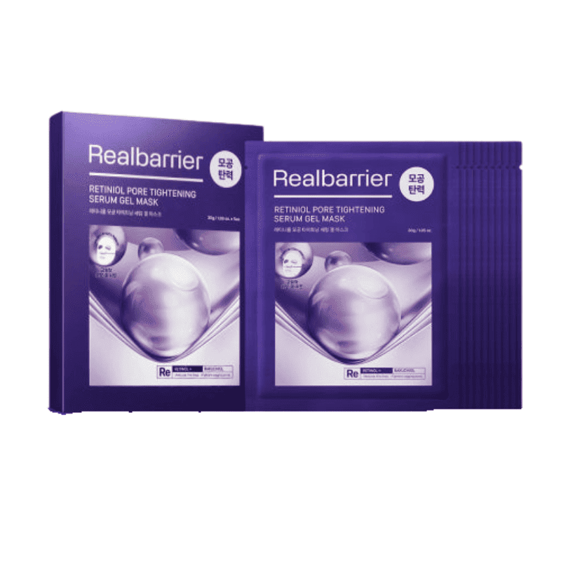 Real Barrier Retiniol Pore Tightening Serum Gel Mask 30g Lakinza K-beauty