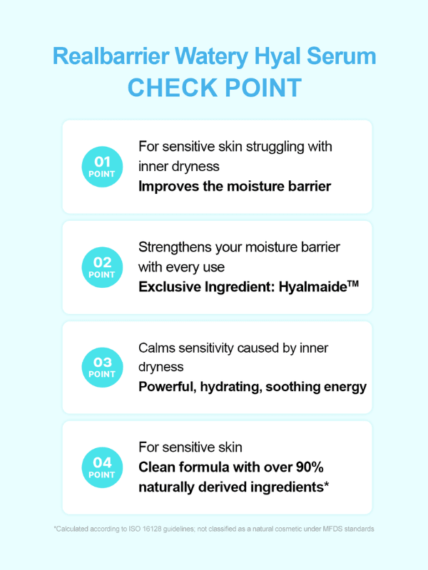 Real Barrier Watery Hyal Serum 50ml Lakinza K-beauty