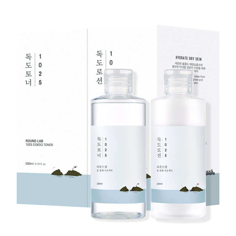 Round Lab 1025 Dokdo 2 Type Set Lakinza K-beauty