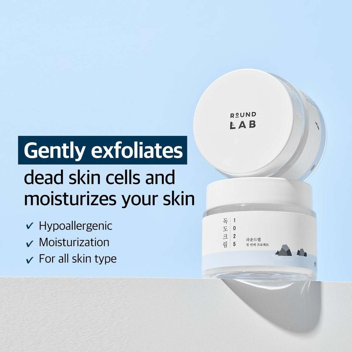 Round Lab 1025 Dokdo Cream 80ml Lakinza K-beauty