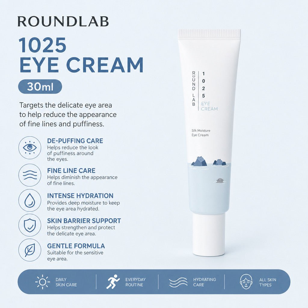 Round Lab 1025 Dokdo Eye Cream 30ml Lakinza K-beauty