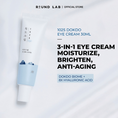 Round Lab 1025 Dokdo Eye Cream 30ml | Lakinza K - beauty Canada