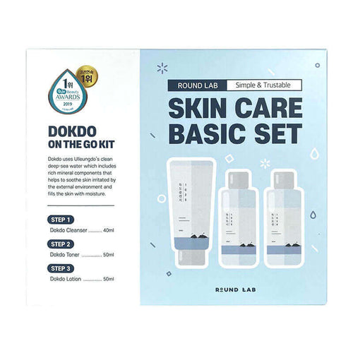 Round Lab 1025 Dokdo On the Go Kit For Dry & Sensitive Skin