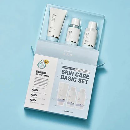 Round Lab 1025 Dokdo On the Go Kit For Dry & Sensitive Skin Lakinza K-beauty