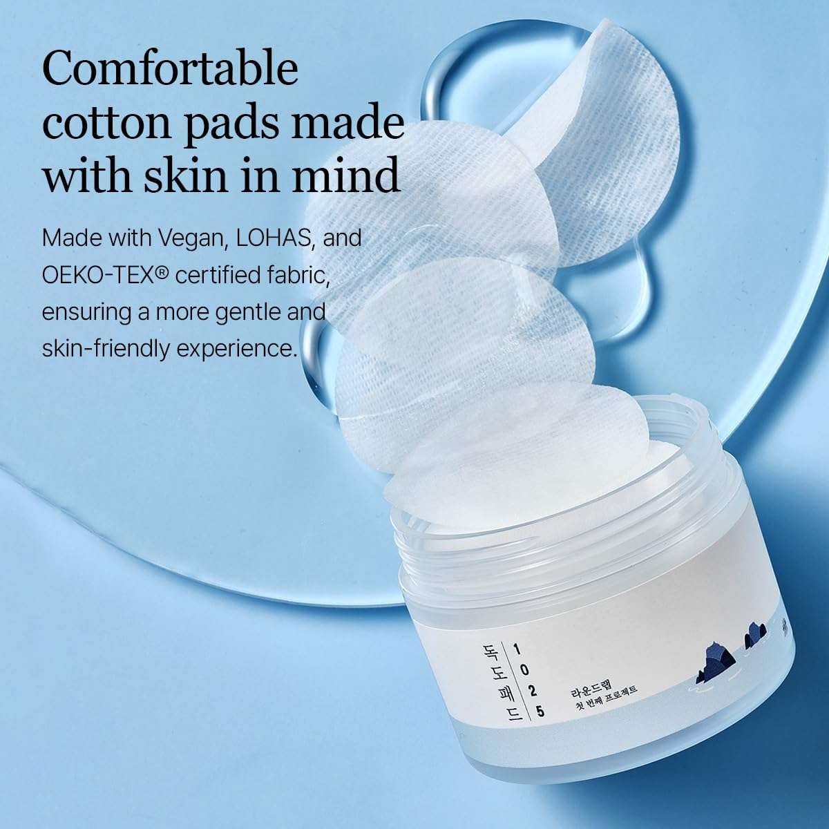 Round Lab 1025 Dokdo Pad 120g / 70pads Lakinza K-beauty