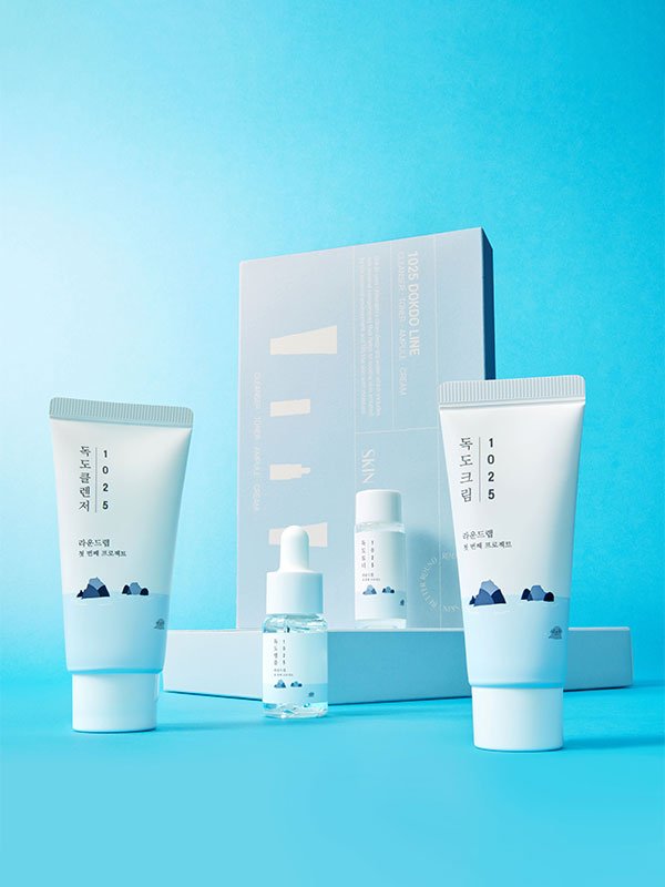 Round Lab 1025 Dokdo Trial Kit Lakinza K-beauty