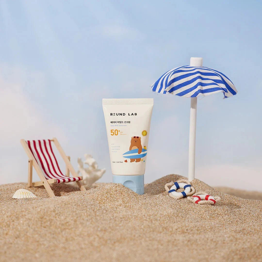 Round Lab Baby Mild Sunscreen SPF50+ PA++++ 60ml Lakinza K-beauty