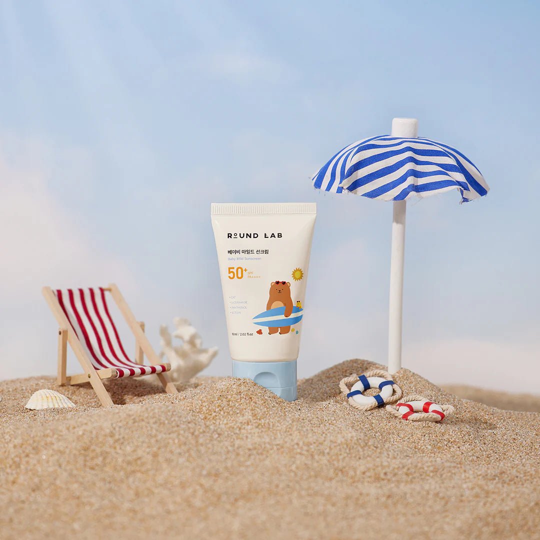 Round Lab Baby Mild Sunscreen SPF50+ PA++++ 60ml | Lakinza K - beauty Canada