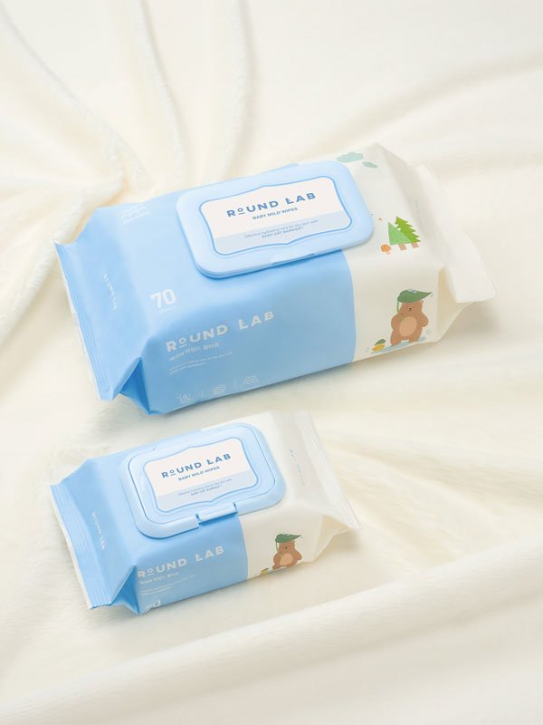 Round Lab Baby Mild Wet Wipes 20ea Lakinza K-beauty