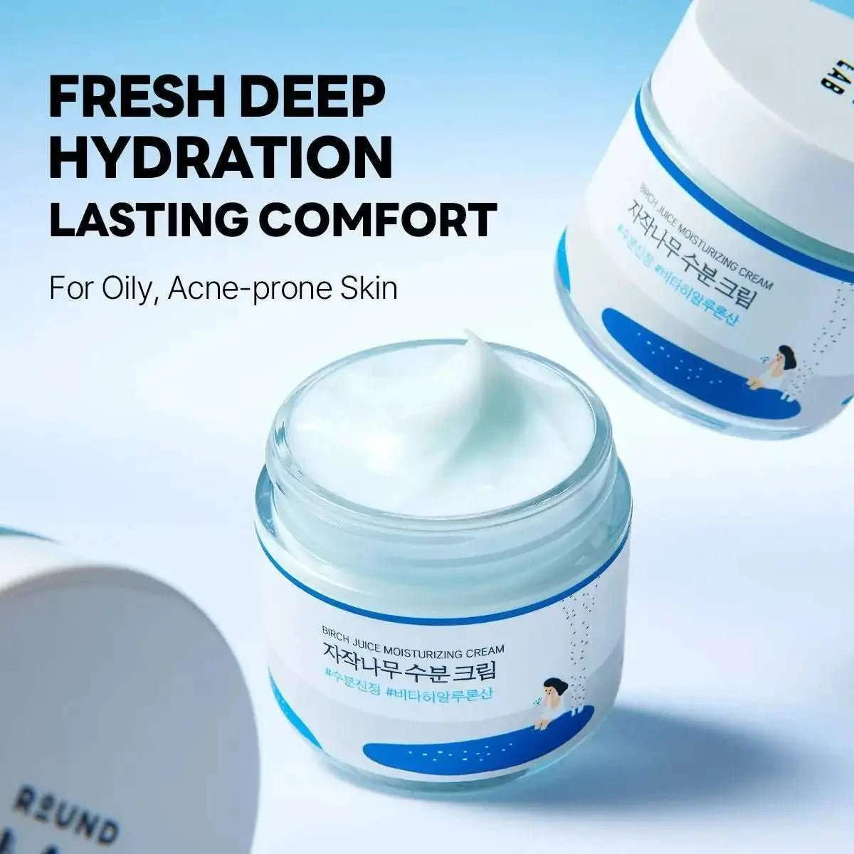 Round Lab Birch Juice Moisturizing Cream 80ml Lakinza K-beauty
