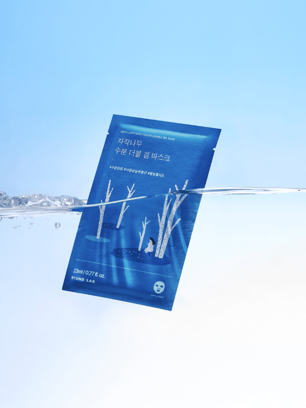 Round Lab Birch Juice Moisturizing Double Gel Mask 23ml | Lakinza K - beauty Canada