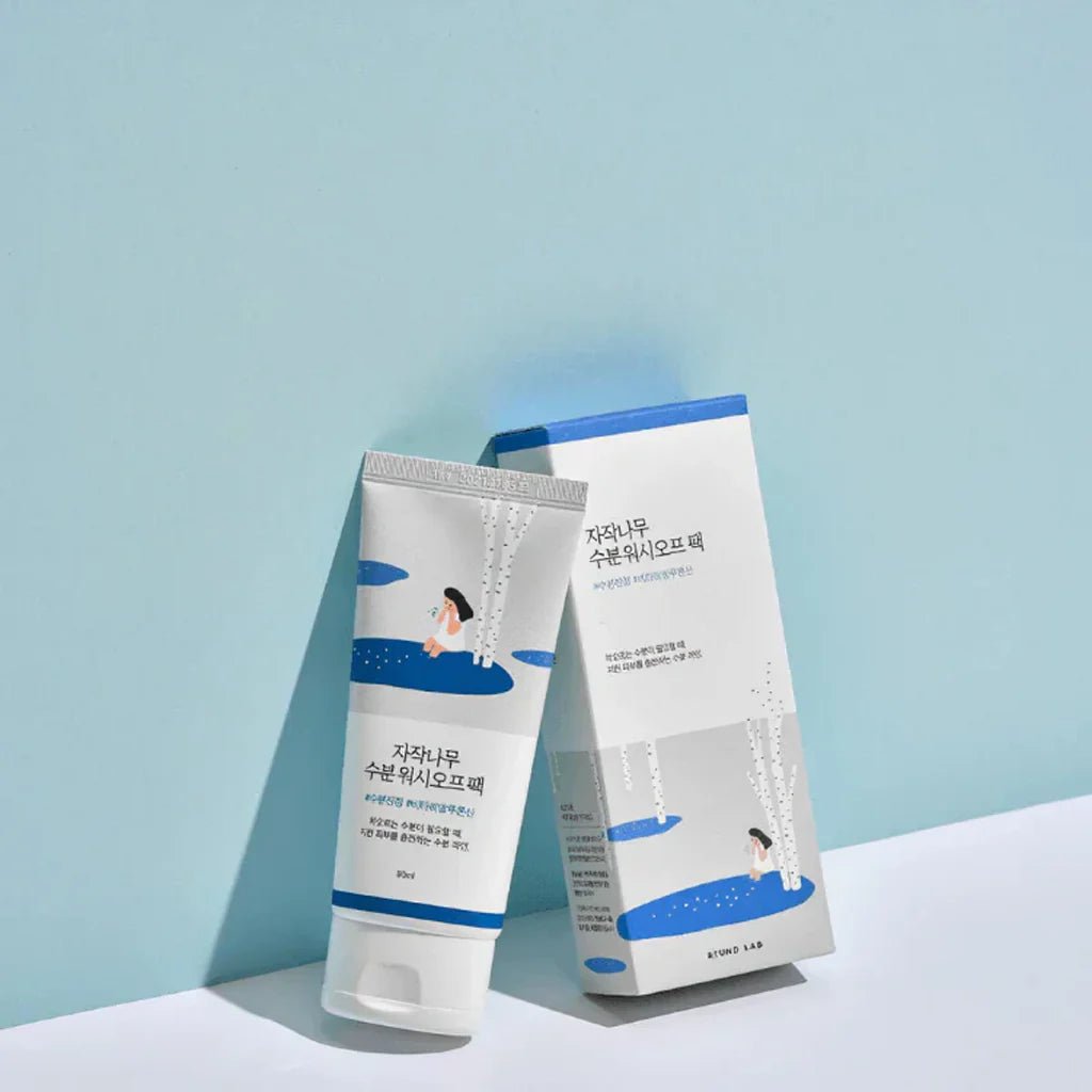 Round Lab Birch Juice Moisturizing Wash Off Pack 80ml Lakinza K-beauty