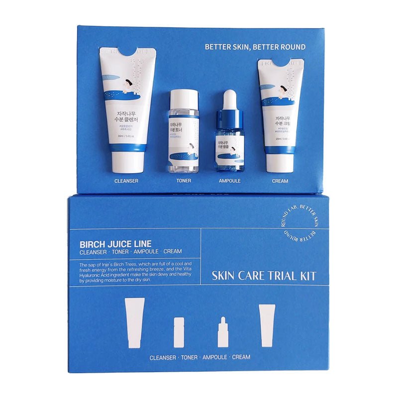 Round Lab Birch Juice Trial Kit Lakinza K-beauty
