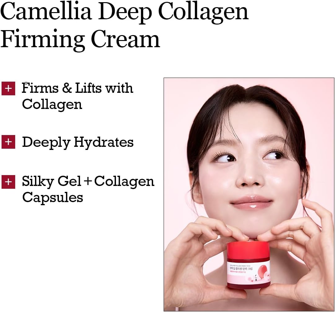 Round Lab Camellia Deep Collagen Firming Cream 50ml | Lakinza K - beauty Canada