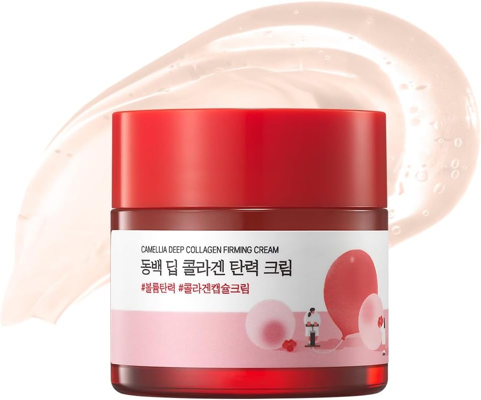 Round Lab Camellia Deep Collagen Firming Cream 50ml Lakinza K-beauty