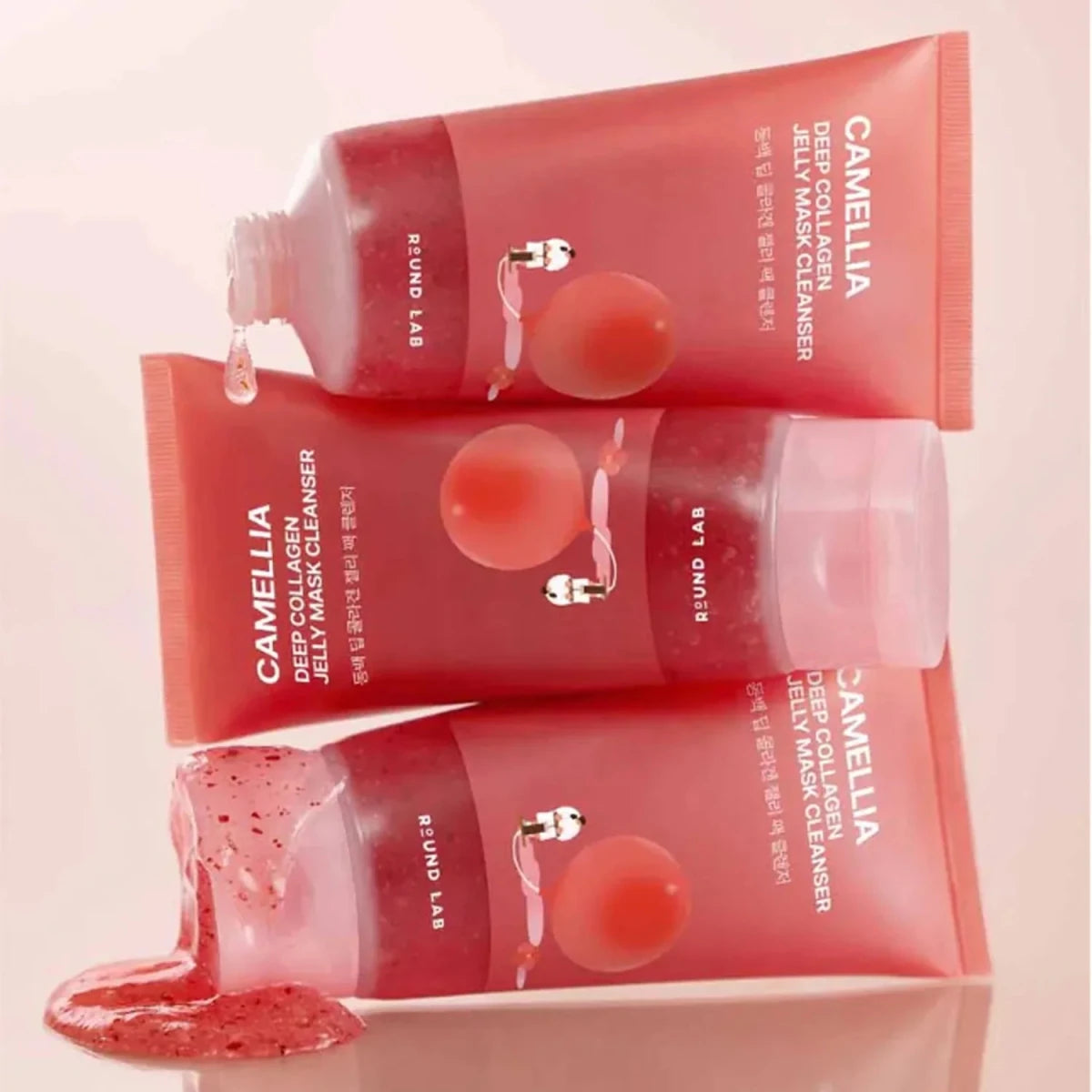 Round Lab Camellia Deep Collagen Jelly Mask Cleanser 150ml | Lakinza K - beauty Canada