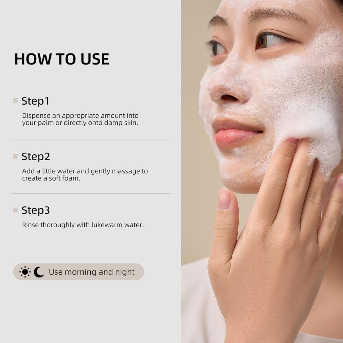 Round Lab Mugwort Calming Cleanser 150ml | Lakinza K - beauty Canada