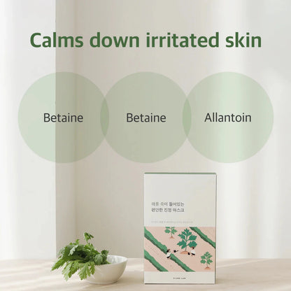 Round Lab Mugwort Calming Mask 25ml | Lakinza K - beauty Canada