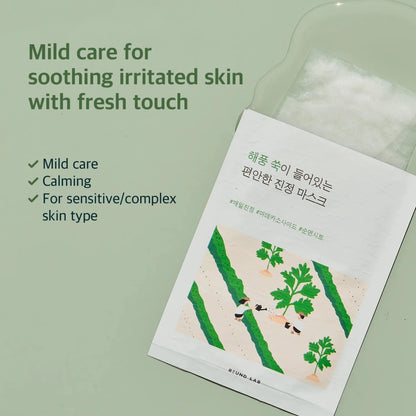 Round Lab Mugwort Calming Mask 25ml | Lakinza K - beauty Canada
