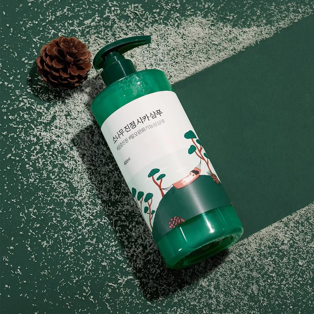 Round Lab Pine Calming Cica Bodywash 400ml | Lakinza K-beauty Canada