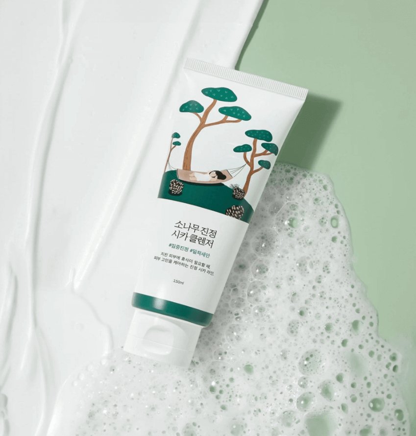 Round Lab Pine Calming Cica Cleanser 150ml Lakinza K-beauty