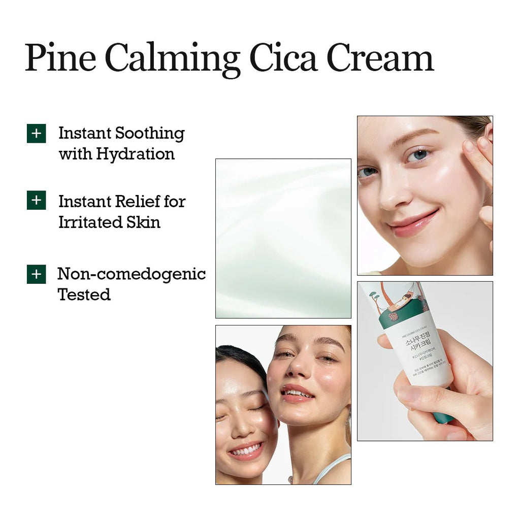 Round Lab Pine Calming Cica Cream 50ml | Lakinza K - beauty Canada