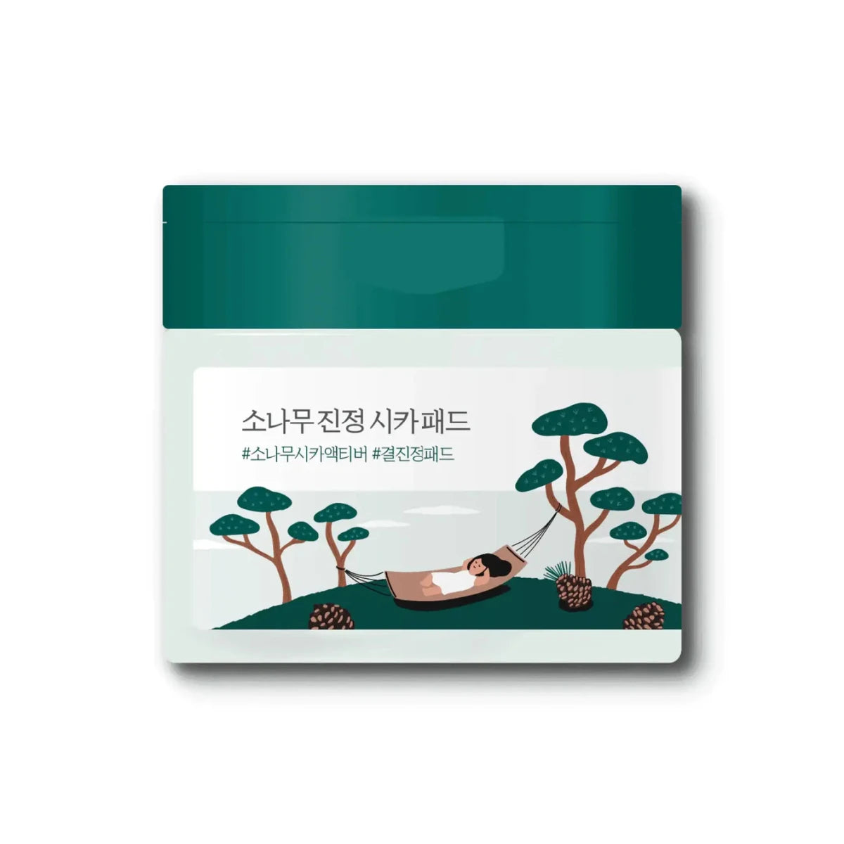 Round Lab Pine Calming Cica Pad 50pads Lakinza K-beauty
