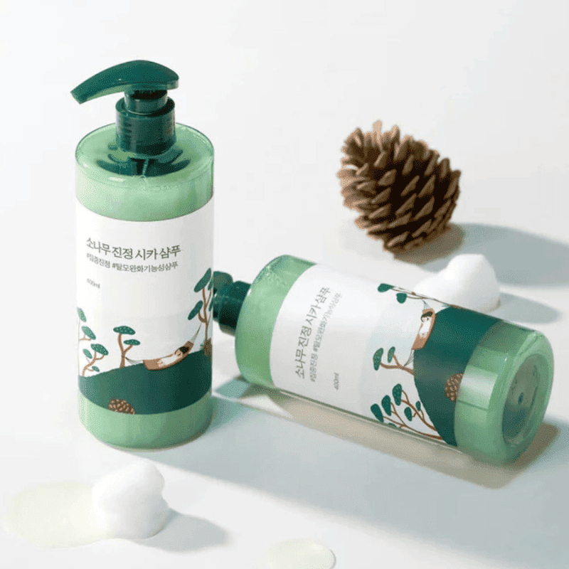 Round Lab Pine Calming Cica Shampoo 400ml Lakinza K-beauty