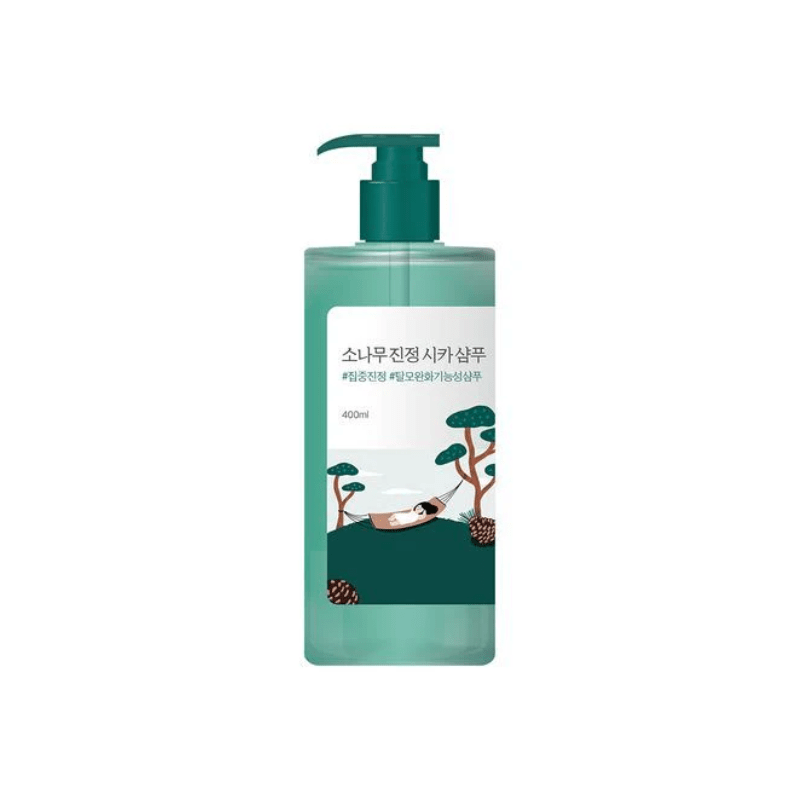 Round Lab Pine Calming Cica Shampoo 400ml Lakinza K-beauty