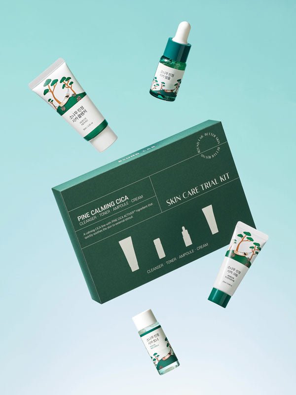 Round Lab Pine Calming Cica Trial Kit Lakinza K-beauty