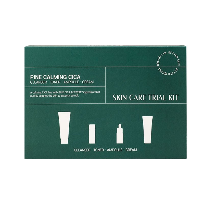 Round Lab Pine Calming Cica Trial Kit Lakinza K-beauty