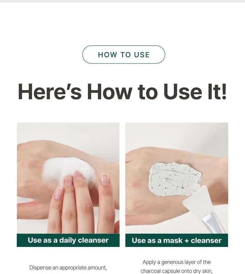 Round Lab Pine Cica Deep Pore Clay Mask Cleanser 150ml | Lakinza K - beauty Canada