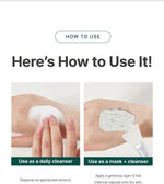 Round Lab Pine Cica Deep Pore Clay Mask Cleanser 150ml Lakinza K-beauty