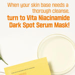 Round Lab Vita Niacinamide Dark Spot Serum Mask 20ml Lakinza K-beauty