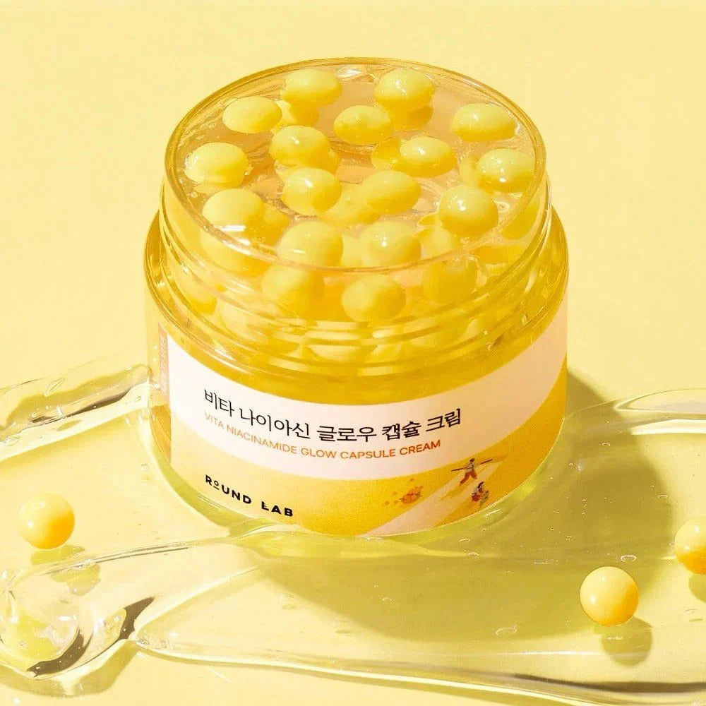 Round Lab Vita Niacinamide Glow Capsule Cream 50ml Lakinza K-beauty