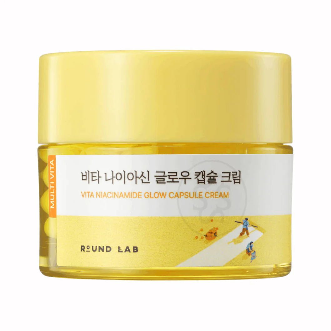 Round Lab Vita Niacinamide Glow Capsule Cream 50ml Lakinza K-beauty