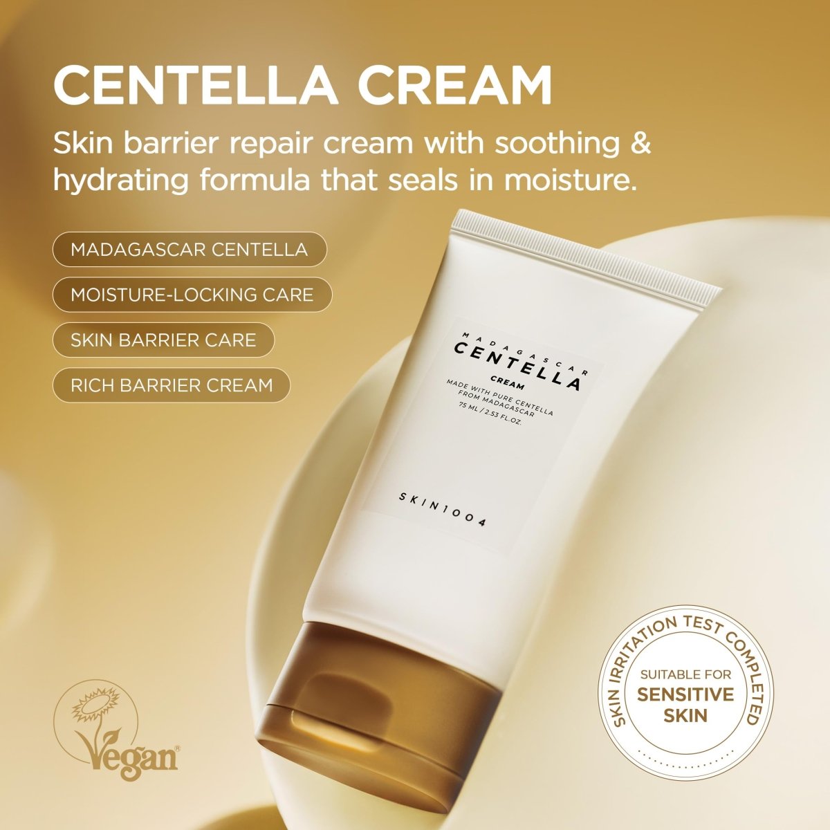 SKIN1004 Madagascar Centella Cream 75ml | Lakinza K - beauty Canada