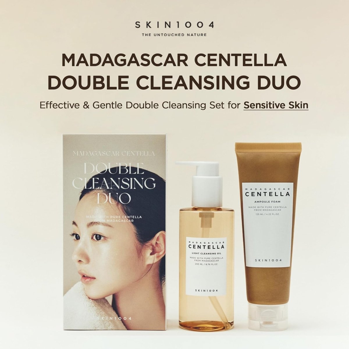 SKIN1004 Madagascar Centella Double Cleansing Duo | Lakinza K - beauty Canada