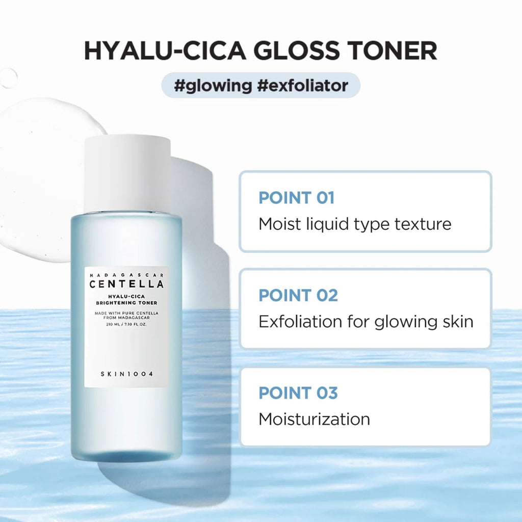 SKIN1004 Madagascar Centella Hyalu - Cica Brightening Toner 210ml