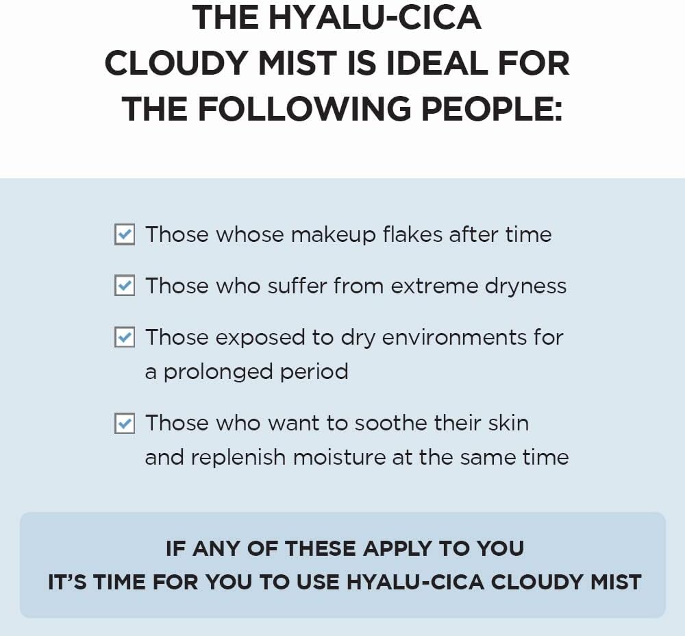 SKIN1004 Madagascar Centella Hyalu-Cica Cloudy Mist 120ml Lakinza K-beauty