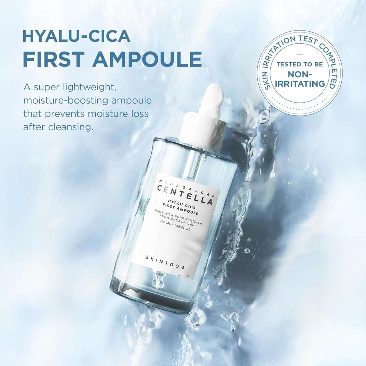 SKIN1004 Madagascar Centella Hyalu-Cica First Ampoule 100ml Lakinza K-beauty