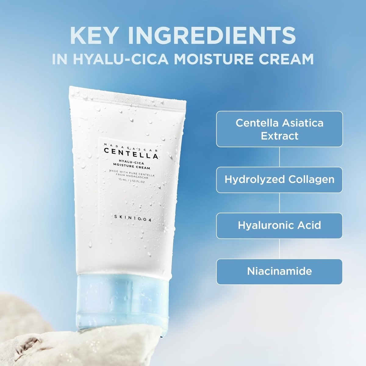 SKIN1004 Madagascar Centella Hyalu - Cica Moisture Cream 75ml | Lakinza K - beauty Canada