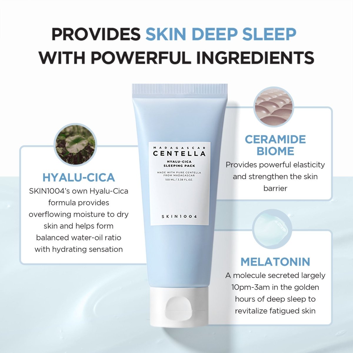 SKIN1004 Madagascar Centella Hyalu - Cica Sleeping Pack 100ml | Lakinza K - beauty Canada