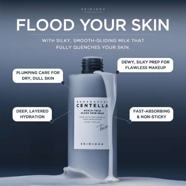 SKIN1004 Madagascar Centella Hyalu-Teca Glass Skin Milk 210ml | Lakinza K-beauty Canada