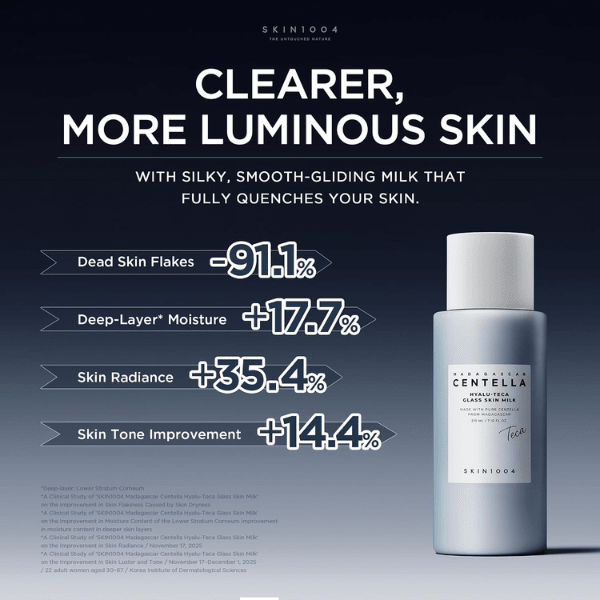 SKIN1004 Madagascar Centella Hyalu-Teca Glass Skin Milk 210ml | Lakinza K-beauty Canada